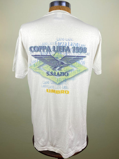 T-Shirt • 1998 • UEFA Cup • Inter Milan vs Lazio • Official Umbro T-Shirt