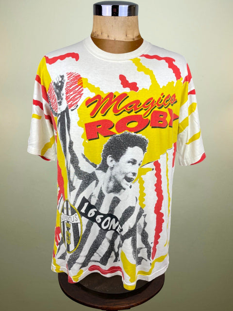 T-Shirt • 1991 • Serie A • Juventus • Roberto Baggio Bootleg T-Shirt
