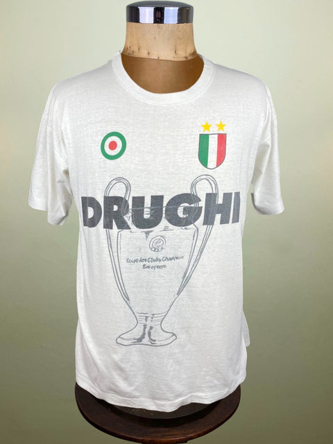 T-Shirt • 1996 • Champions League • Juventus • Drughi Ultras Champions League Final Bootleg T-Shirt