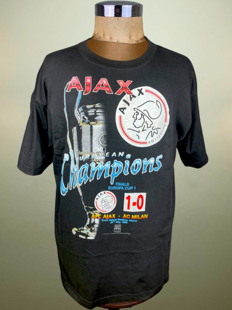 T-Shirt • 1995 • Champions League • Ajax • European Champions Bootleg T-Shirt