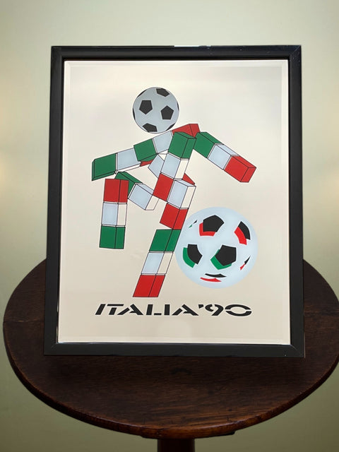 Store Memorabilia • Mirror • Italia • 1990 • Official Mirror • 57x46cm - Calcio 90