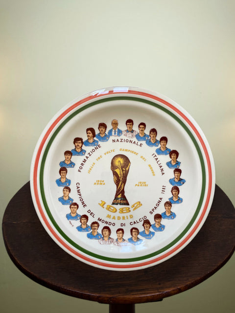 Store Memorabilia • Plate • Italia • 1982 • World Cup 82 Celebratory Plate