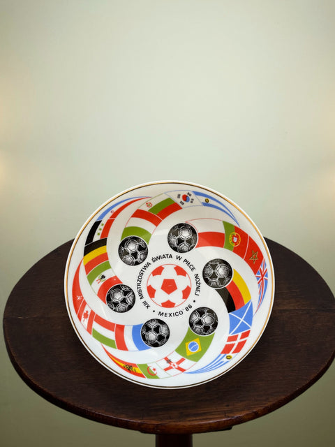 Store Memorabilia • Plate • Poland • 1986 • World Cup 86 Celebratory Plate