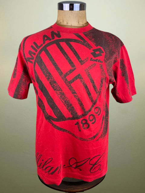 T-Shirt • 1996 • Serie A • AC Milan • Official Lotto T-Shirt