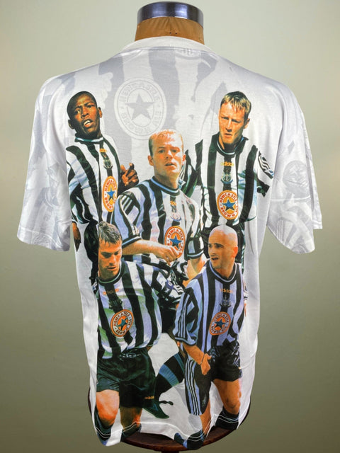 T-Shirt • 1997 • Premier League • Newcastle • Bootleg T-Shirt