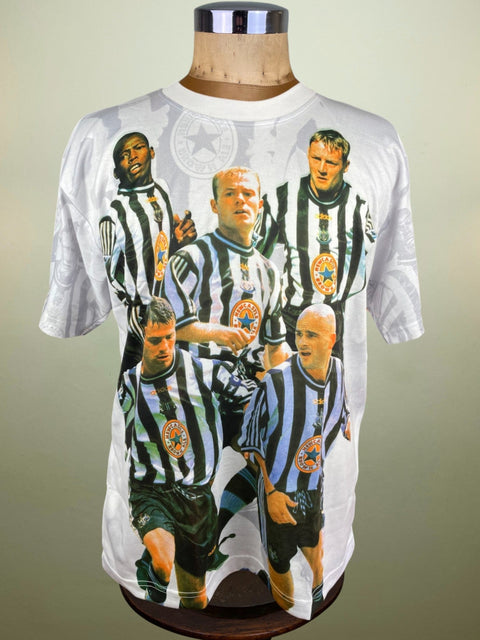 T-Shirt • 1997 • Premier League • Newcastle • Bootleg T-Shirt