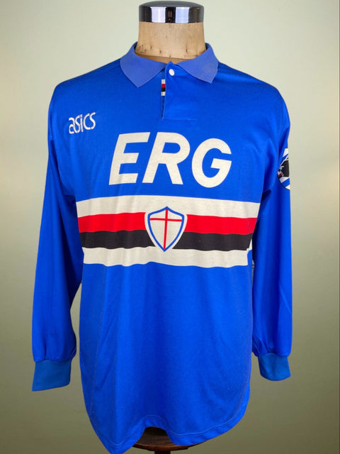 Store Shirt • Sampdoria • 1992 • Asics • Size L