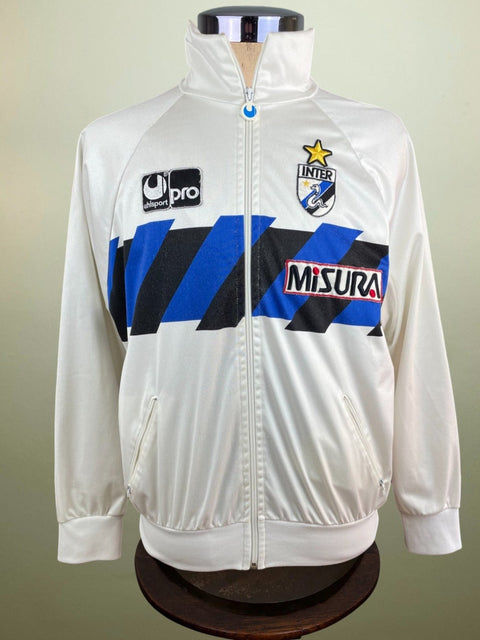 Player Issue Training • Inter • 1988 • Uhlsport Tracksuit • Size L - Calcio 90
