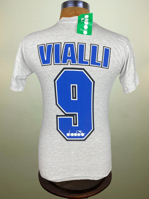 T-Shirt | 1996 | Premier League | Chelsea | Gianluca Vialli Diadora Official T-Shirt