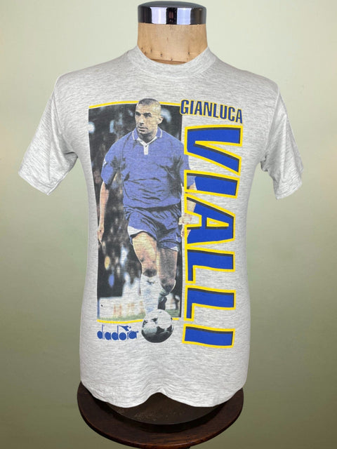 T-Shirt | 1996 | Premier League | Chelsea | Gianluca Vialli Diadora Official T-Shirt
