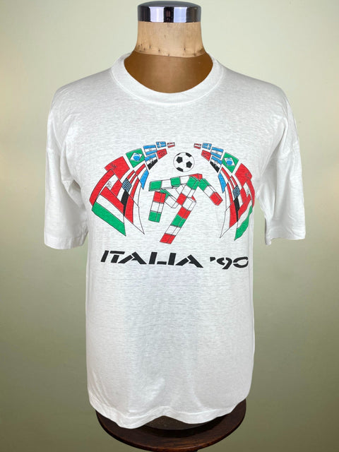 T-Shirt • 1990 • World Cup 90 • Official T-Shirt - Calcio 90