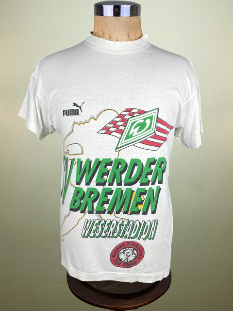 T-Shirt • 1994 • Bundesliga • Werder Bremen • Official Puma T-Shirt - Calcio 90