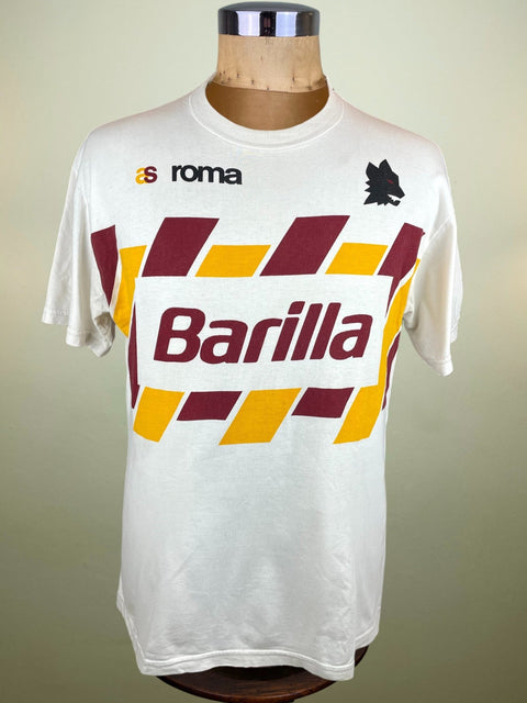T-Shirt • 1991 • Serie A • Roma • Bootleg T-Shirt - Calcio 90