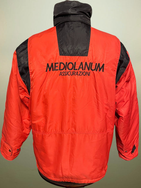 Player Issue Training • AC Milan • 1988 • Kappa Bench Coat • Size XL - Calcio 90