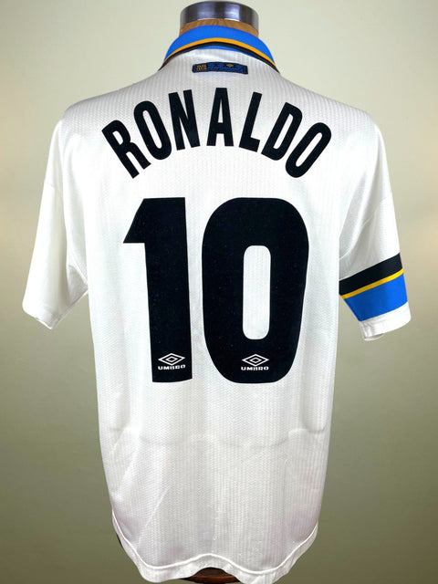 Store Shirt • Inter • 1997 • Umbro • Away • Ronaldo • Size L - Calcio 90