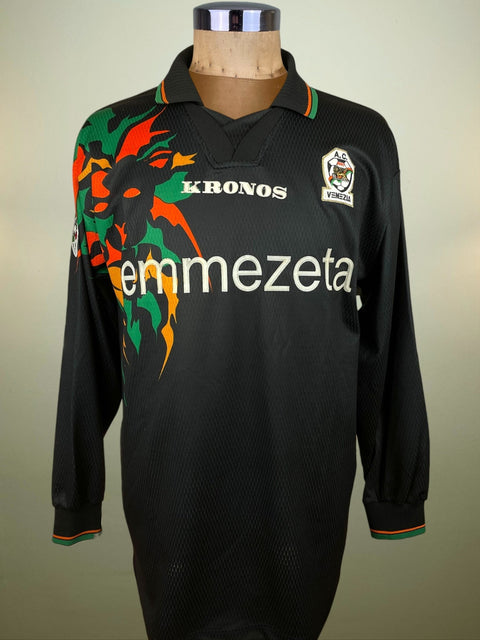 Match Shirt • Club • Venezia • 1998 • Kronos • Home • 8 • Sergio Volpi • Match Worn - Calcio 90