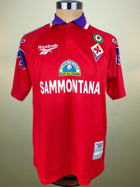 Store Shirt • Fiorentina • 1996 • Reebok • Third • Ruben Oliveira • Size M - Calcio 90