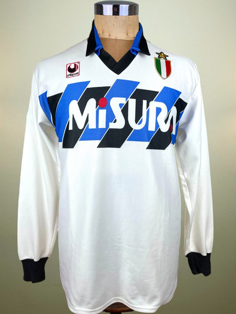 Store Shirt • Inter Milan • 1989 • Uhlsport • Away • Size L - Calcio 90