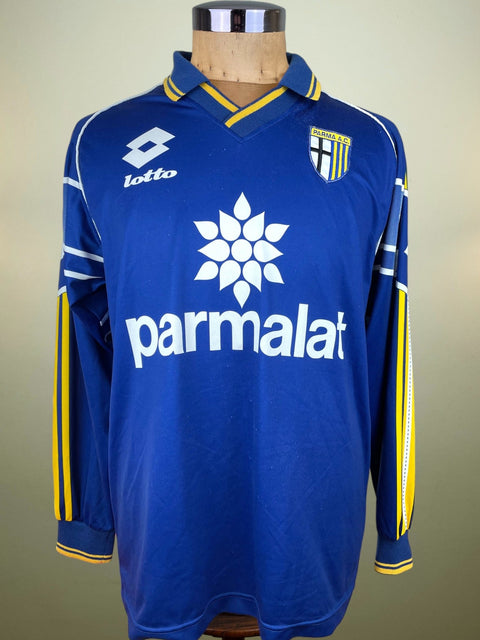 Player Issue Training • Parma • 1998 • Lotto Training Top • Size XL - Calcio 90