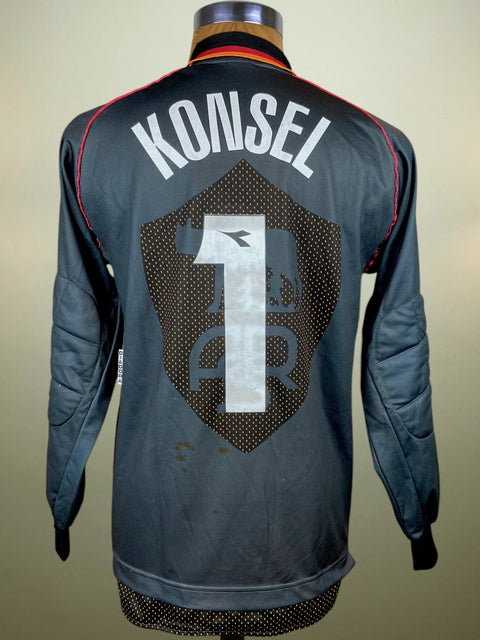 Store Shirt • Roma • 1997 • Asics • Keeper • Michael Konsel • Size S - Calcio 90