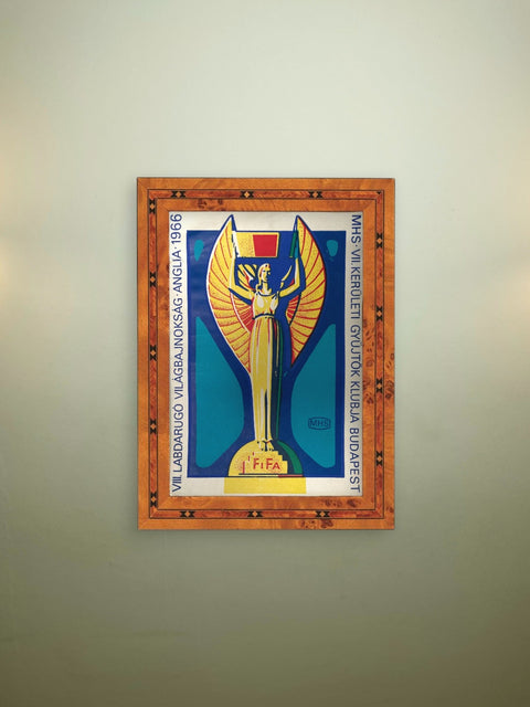 Store Memorabilia • Postcard • Hungary • 1966 • World Cup 66 Official Hungarian Postcard - Calcio 90