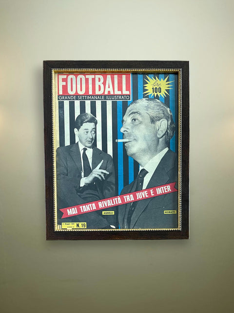 Store Memorabilia • Magazine • Juventus • Inter Milan • 1961 • Football Magazine Weekly Issue 19 • Agnelli & Moratti Issue