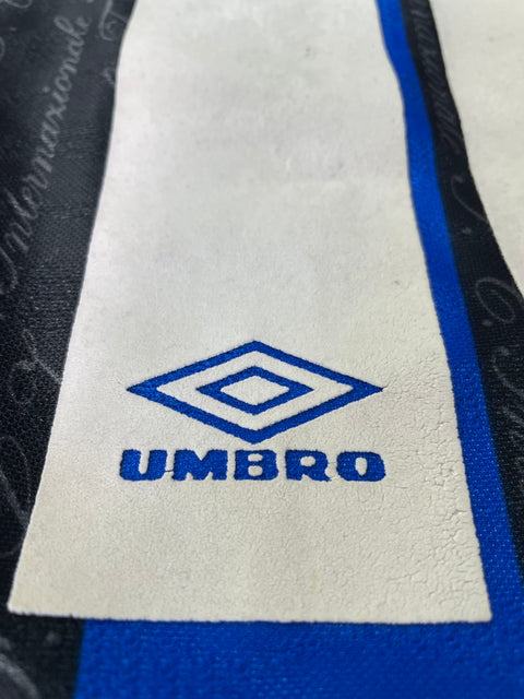 Store Shirt • Inter Milan • 1997 • Umbro • Home • Ronaldo • Size L