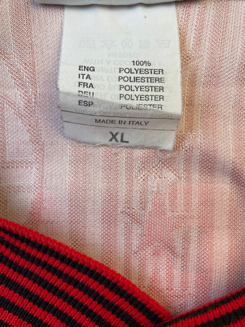 Match Shirt • Club • AC Milan • 1997 • Lotto • Special Kit • #13 • Ibrahim Ba • Match Worn vs Atletico Minero