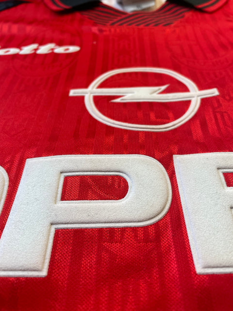 Match Shirt • Club • AC Milan • 1997 • Lotto • Special Kit • #13 • Ibrahim Ba • Match Worn vs Atletico Minero