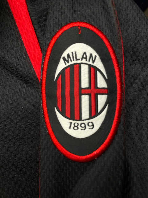 Match Shirt • Club • AC Milan • 1996 • Lotto • Home • #4 • Demetrio Albertini • Match Worn • Unwashed