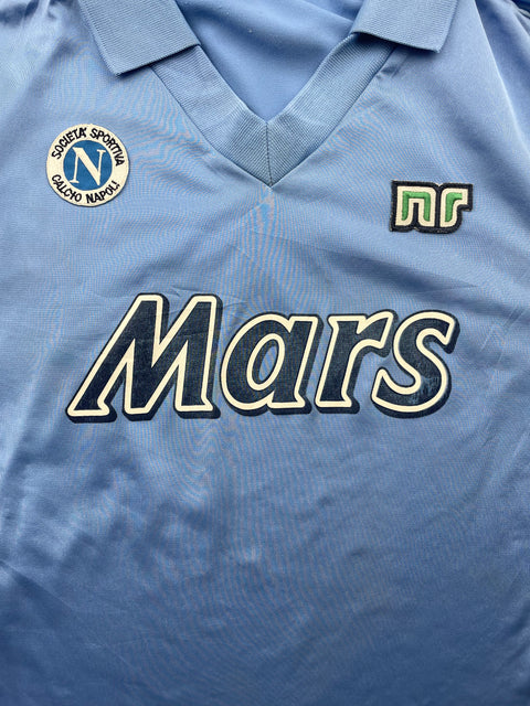 Store Shirt • Napoli • 1989 • Ennerre • Home • Size L • Jaspo Version