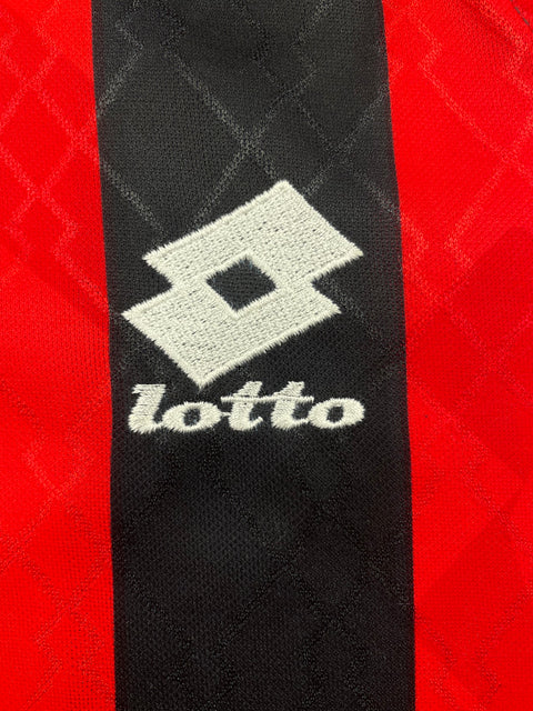 Store Shirt • AC Milan • 1995 • Lotto • Home • #3 • Paolo Maldini • Size XL
