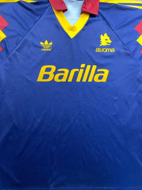 Store Shirt • Roma • 1991 • Adidas • Third • Size L