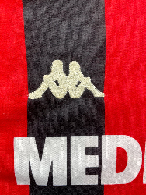Store Shirt • AC Milan • 1988 • Kappa • Home • #3 • Paolo Maldini • Size M • Signed