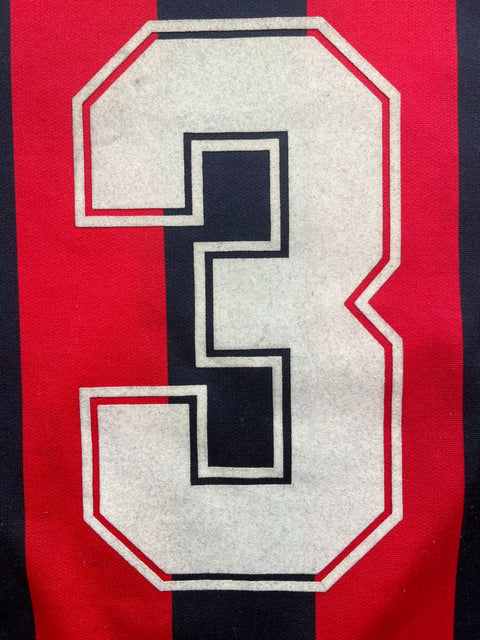 Store Shirt • AC Milan • 1988 • Kappa • Home • #3 • Paolo Maldini • Size M • Signed