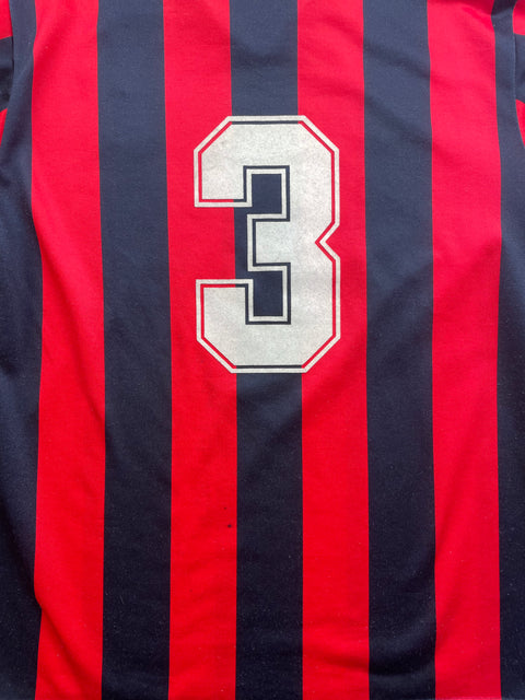 Store Shirt • AC Milan • 1988 • Kappa • Home • #3 • Paolo Maldini • Size M • Signed