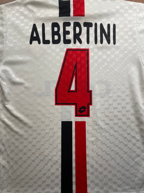 Store Shirt • AC Milan • 1996 • Lotto • Away • #4 • Demetrio Albertini • Size M • Player Spec