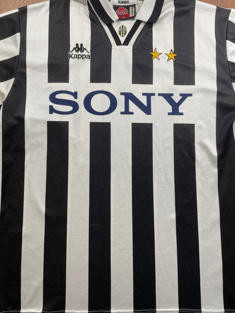 Store Shirt • Juventus • 1996 • Kappa • Fabrizio Ravanelli • Size L • Player Spec
