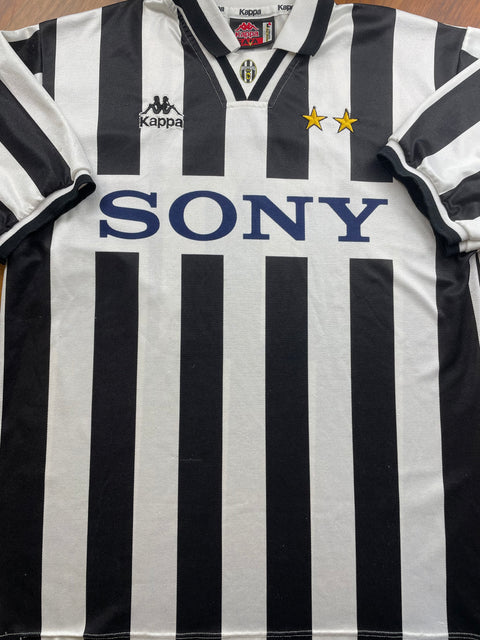 Store Shirt • Juventus • 1996 • Kappa • Fabrizio Ravanelli • Size L • Player Spec