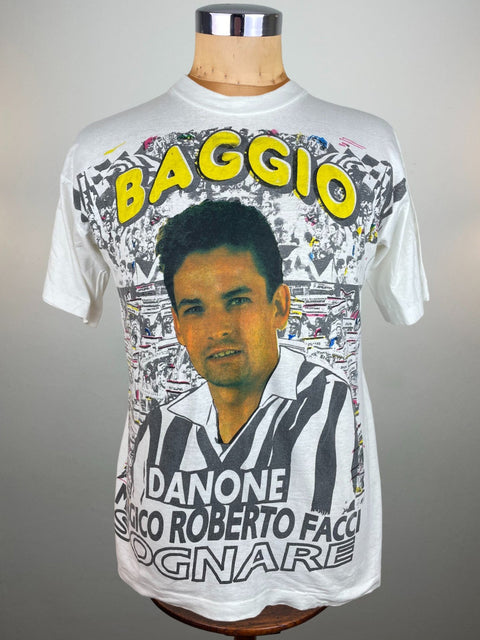 T-Shirt • 1992 • Serie A • Juventus • Bootleg Roberto Baggio T-Shirt