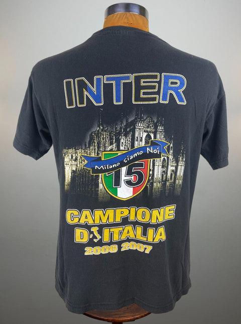 T-Shirt • 2007 • Inter Milan • Champions Of Italy Bootleg T-Shirt