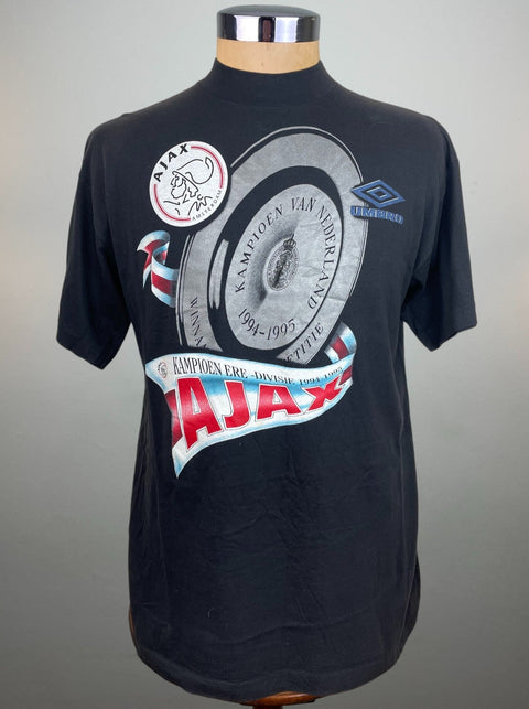 T-Shirt • 1995 • Eredivisie • Ajax • Dutch Champions Bootleg T-Shirt