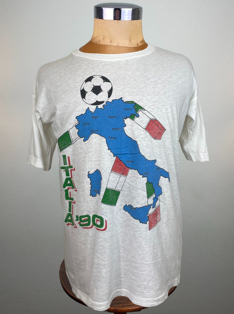 T-Shirt • 1990 • World Cup 90 • Italia • Bootleg T-Shirt