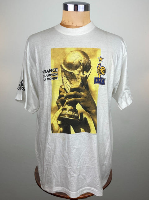 T-Shirt • 1998 • World Cup 98 • France • World Champions Official T-Shirt