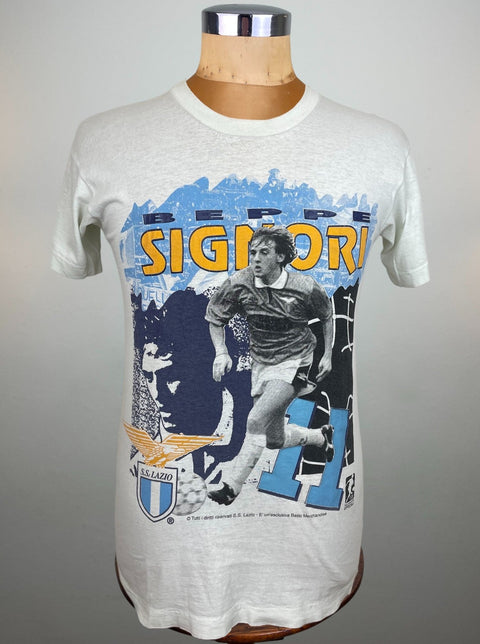 T-Shirt • 1993 • Serie A • Lazio • Beppe Signori Official T-Shirt