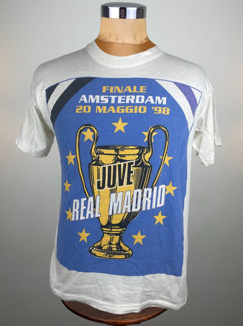 T-Shirt • 1998 • Champions League • Juventus vs Real Madrid • Bootleg T-Shirt