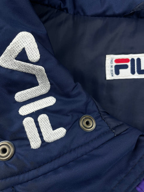 Player Issue Training • Fiorentina • 1997 • Fila • Bench Coat Jacket • Size M