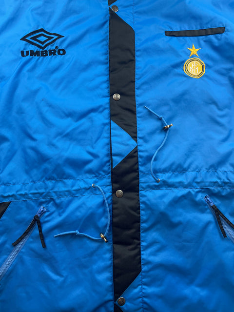 Player Issue Training • Inter • 1993 • Umbro Bench Coat • Size XL