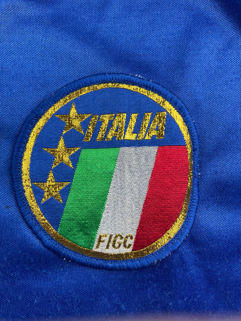 Match Shirt • National • Italia • 1988 • Diadora • Home • #10 • Giuseppe Giannini • vs Norway • Unwashed