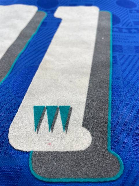 Match Shirt • National • Italia • 1994 • Diadora • Home • #11 • Giuseppe Signori • vs Estonia • Euro 96 Qualifiers